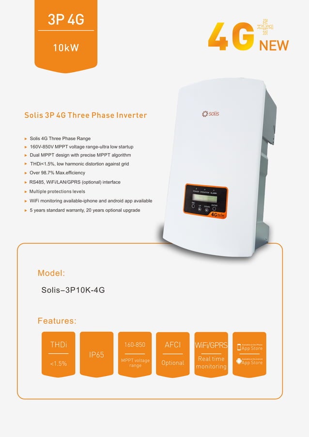Solis 10kw 3Phase | PDF