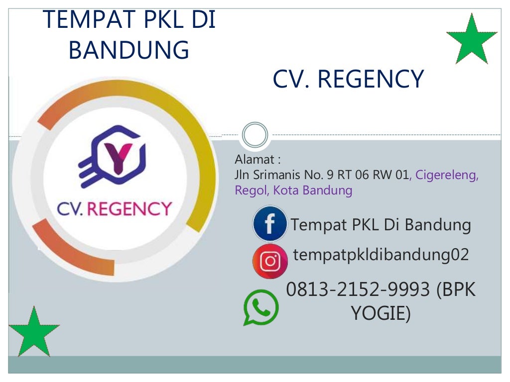 WA 0813-2152-9993 | Tempat Dan Waktu Magang, Info Tempat Prakerin Bandung