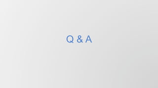 Q&A

 