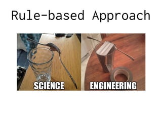 Rule-based Approach
 