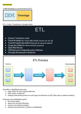 Comprehensive Guide to IBM DataStage ETL Tool and Job Management | PDF
