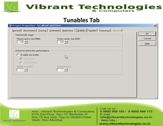 Tunables Tab
 