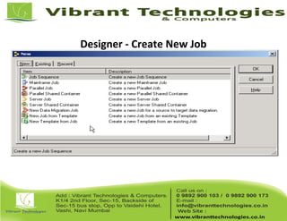 Designer - Create New Job
 