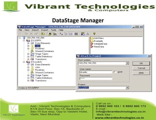 DataStage Manager
 