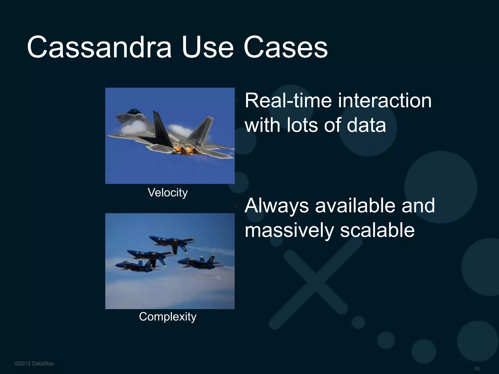 Heterogeneous Workloads: Active Everywhere
Read

Analyze

Write

Virginia

London

Search
Write

Santa Clara

Sydney

Search
Write
15

Read

 
