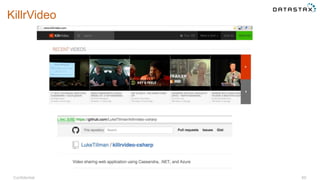 Confidential 60
KillrVideo
 