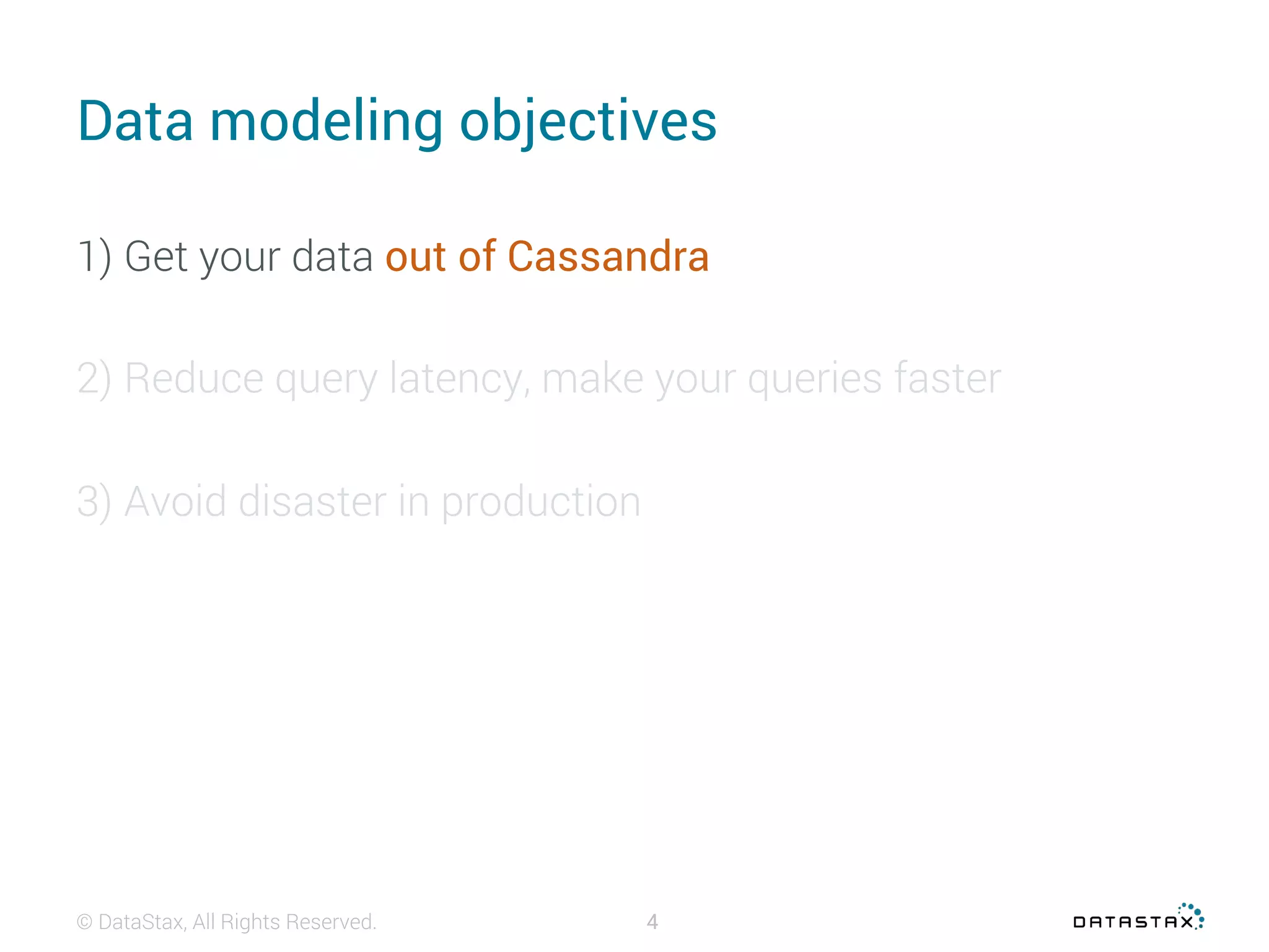 Datastax day 2016 : Cassandra data modeling basics | PDF | Databases ...