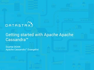 Datastax day 2016 introduction to apache cassandra | PDF