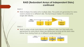 DATA STORAGE DESCRIPTION FOR DATABASE MANAGEMENT SYSTEMS | PPTX