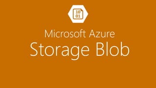 Azure Data Storage | PPTX
