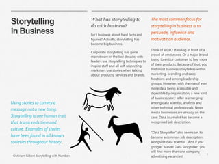 Data stories - how to combine the power storytelling with effective ...