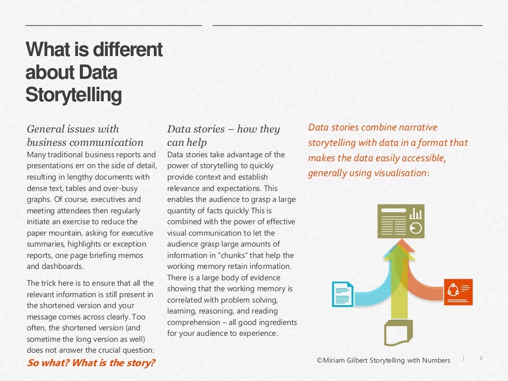 Data stories - how to combine the power storytelling with effective d…