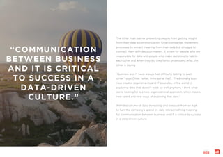 Data Storytelling: The only way to unlock true insight from your data | PDF