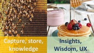 14
Insights,
Wisdom, UX
Capture, store,
knowledge ©Copyright Noludits 2017
 
