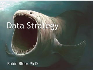 Data Strategy
Robin Bloor Ph D
 
