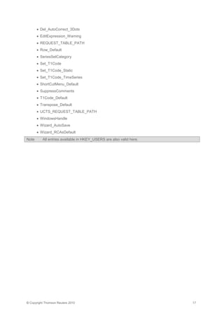 Datastream installation guide | PDF