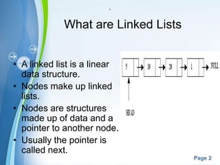 linked list | PPT