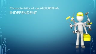 Comprehensive Introduction to Algorithms: Concepts, Characteristics ...