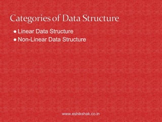 Data structure | PPT