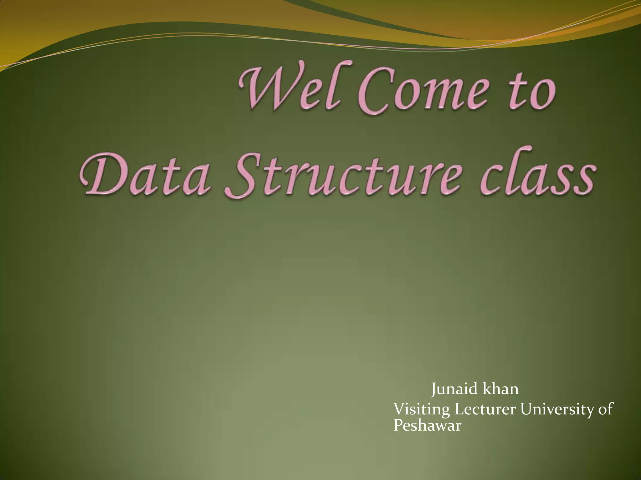 Data structure | PPT