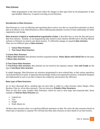 Data structure | PDF