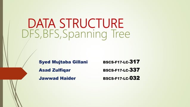 Data structure note | PPTX