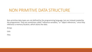 Data structure | PPT