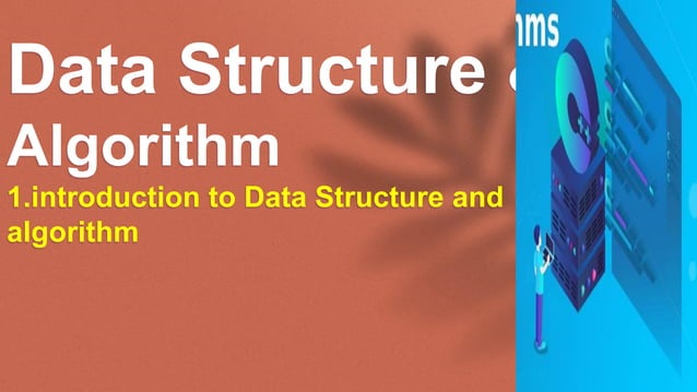 Data structure & Algorithm inro | PPTX