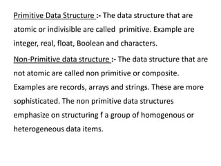 Data structure