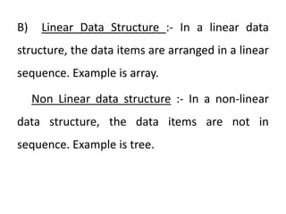 Data structure