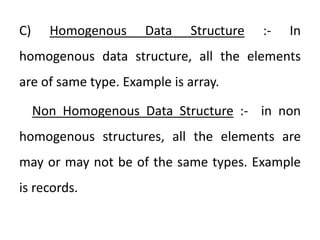 Data structure