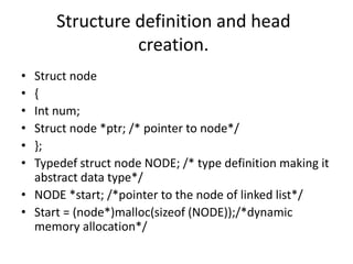 Data structure