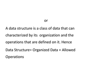 Data structure