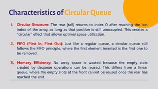 Data Structure - 8 Circular & Double-Ended Queue | PDF