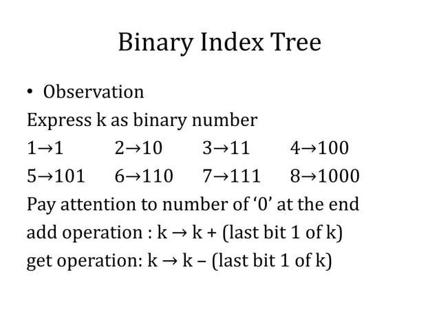 Datastructure tree | PPT