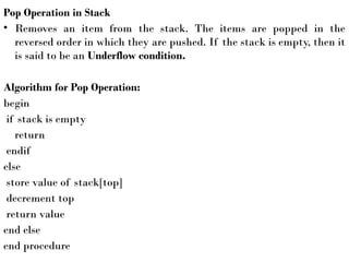 Comprehensive Guide to Sorting Algorithms and Stack Operations in ...