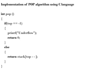 Comprehensive Guide to Sorting Algorithms and Stack Operations in ...