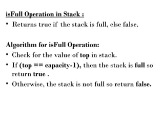 Comprehensive Guide to Sorting Algorithms and Stack Operations in ...