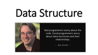 Data Structure
 