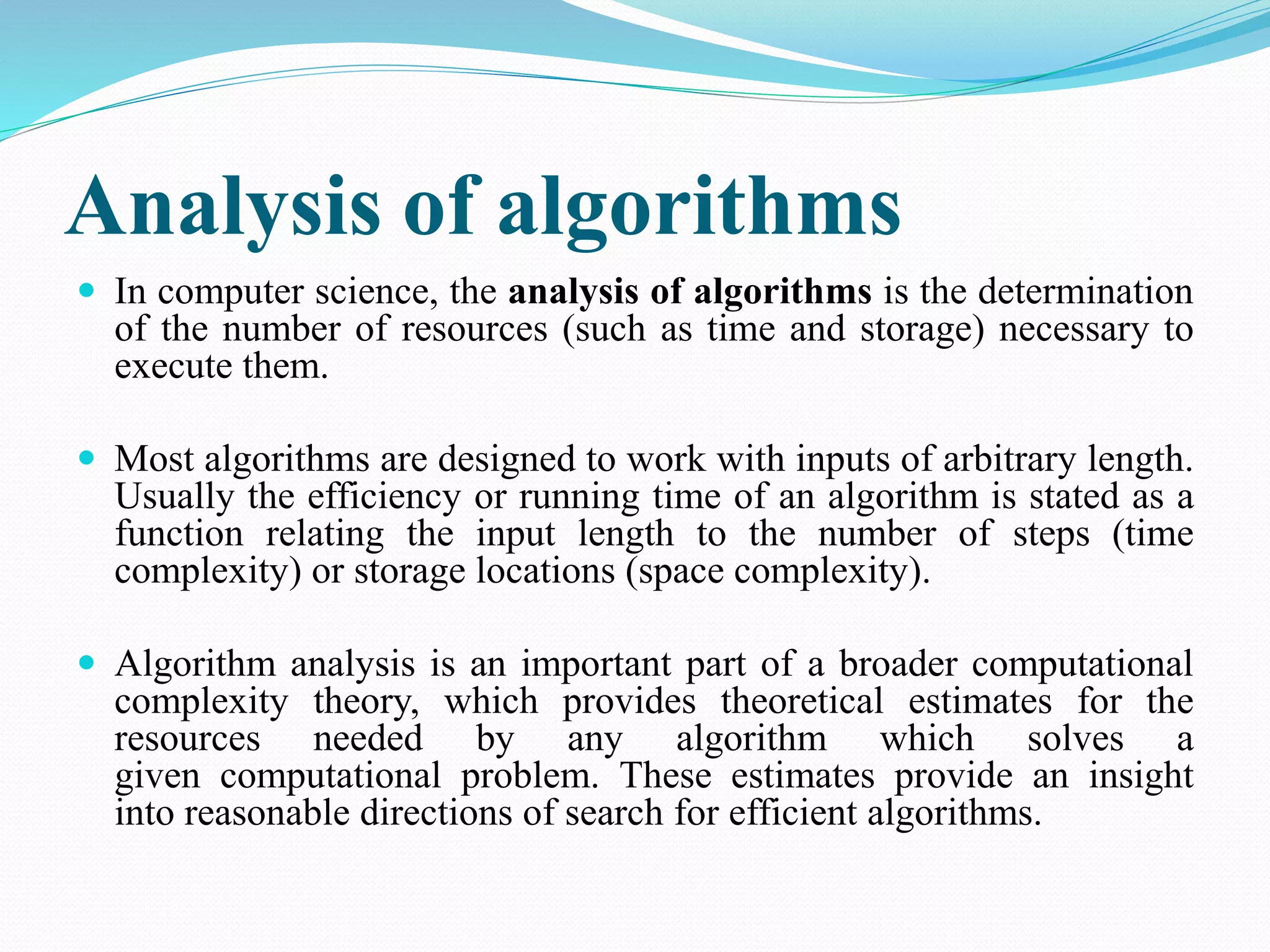 Data structure and algorithm | PPT