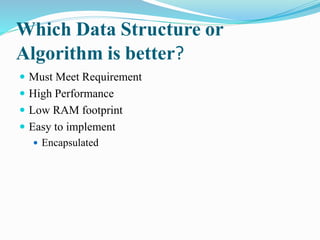 Data structure and algorithm | PPTX