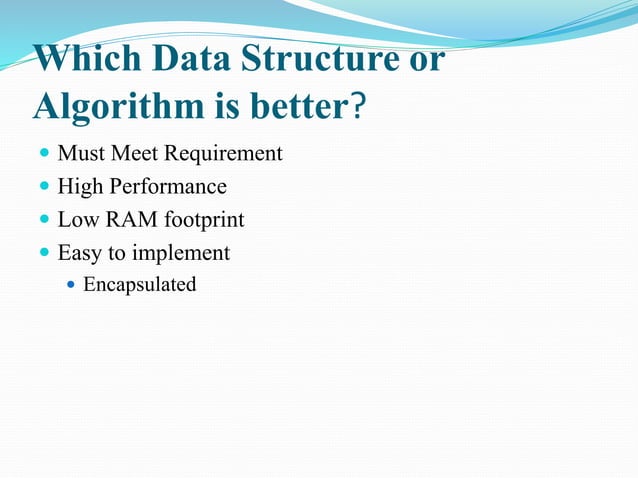 Data structure and algorithm | PPTX | Programming Languages | Computing