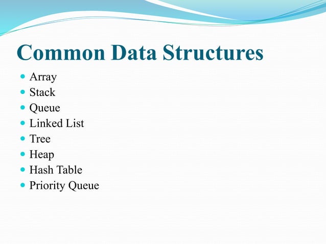 Data structure and algorithm | PPT
