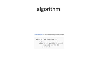 algorithm
 