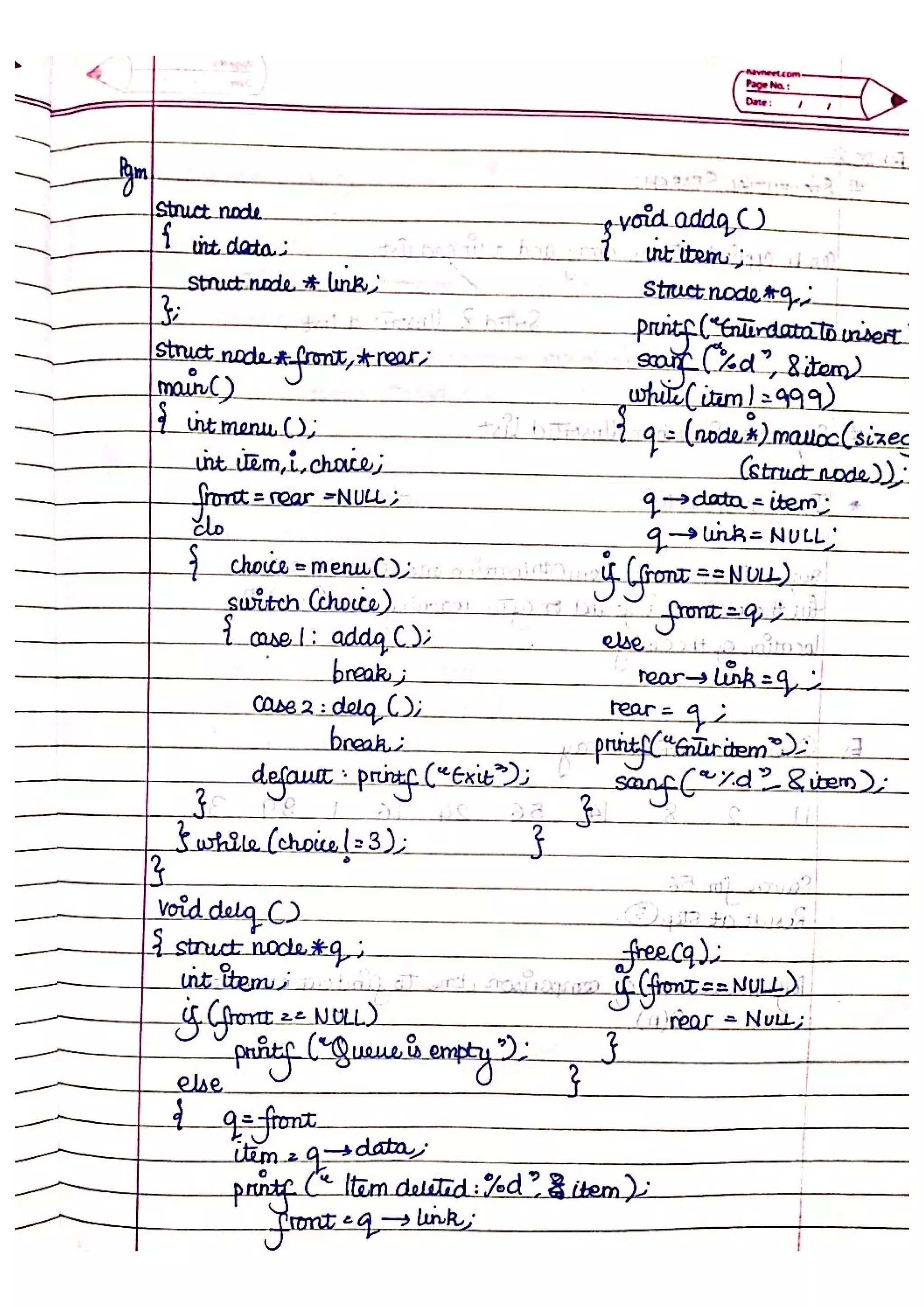 Data Structure and Algorithm Notes - Ronak Sumbaly | PDF