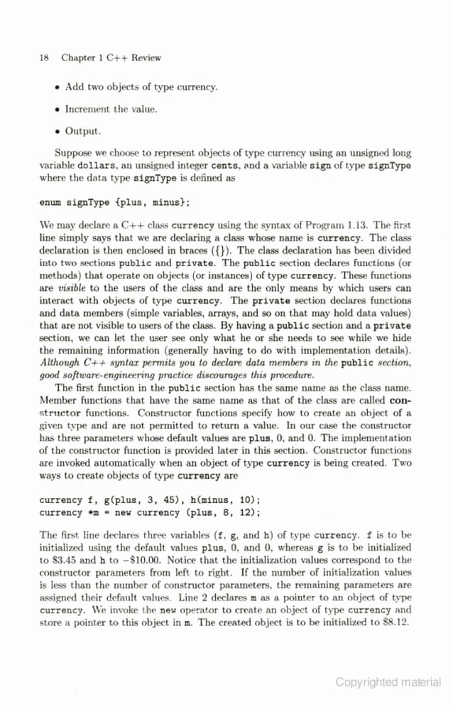 Data structure and algorithms in c++ | PDF