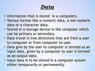 Data structure (basics) | PPTX