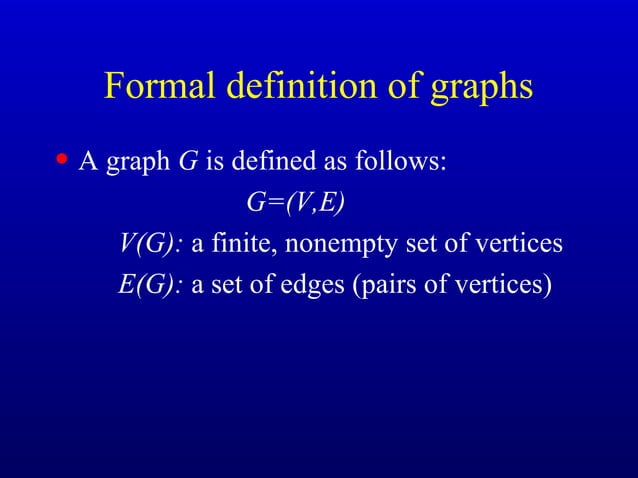 Data structure computer graphs | PPT