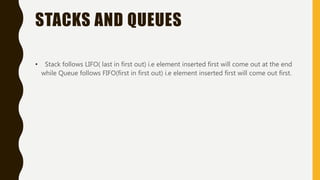 Data structure day4 | PPT