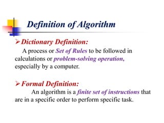 Introduction to Data Structure & algorithm | PPT